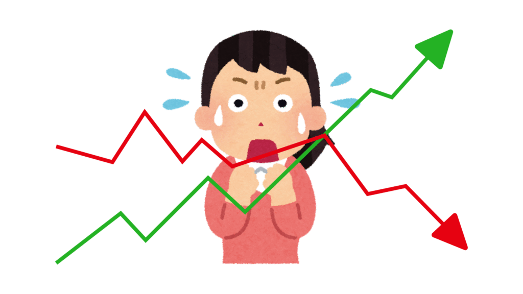 株価に焦る