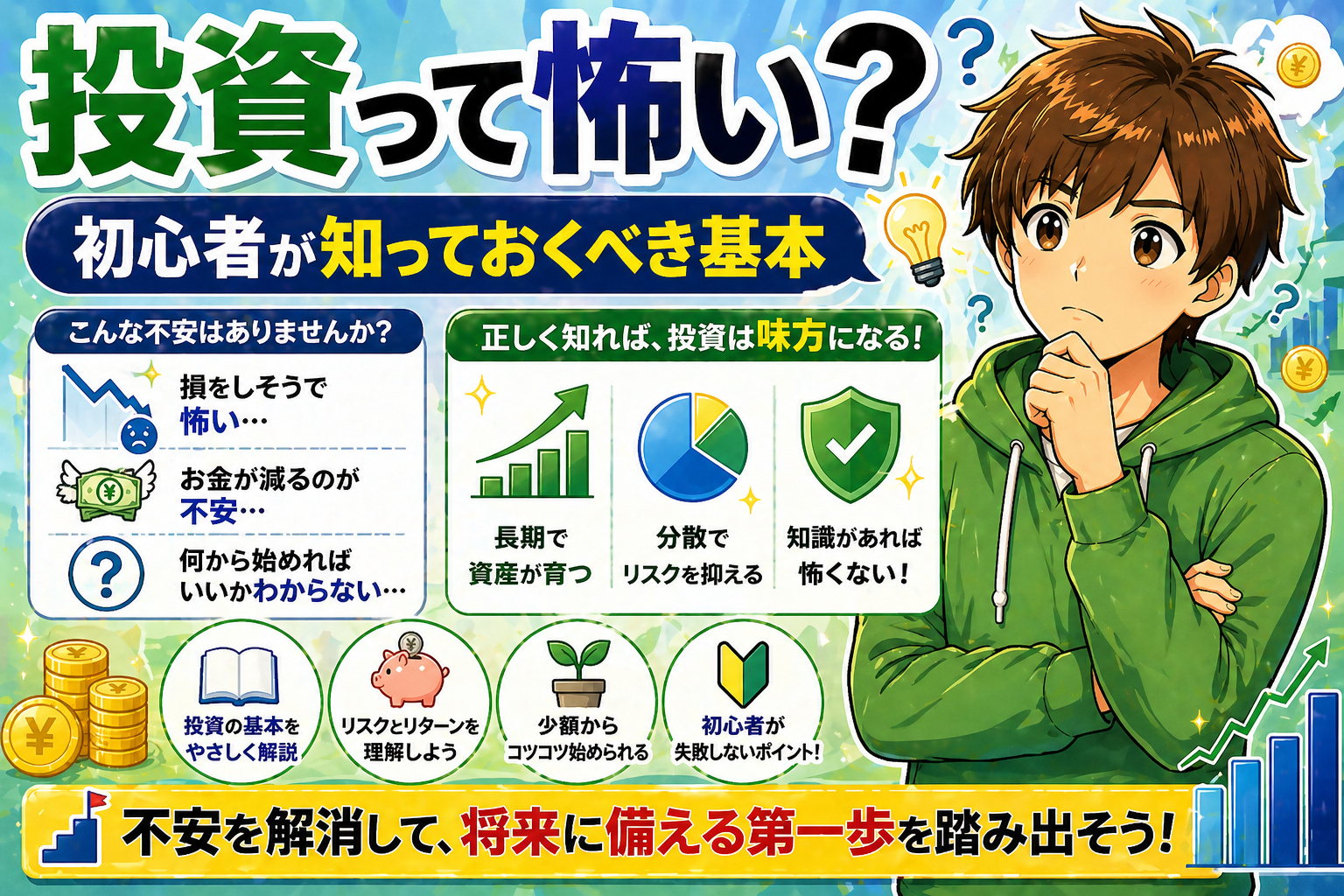 投資って怖い？