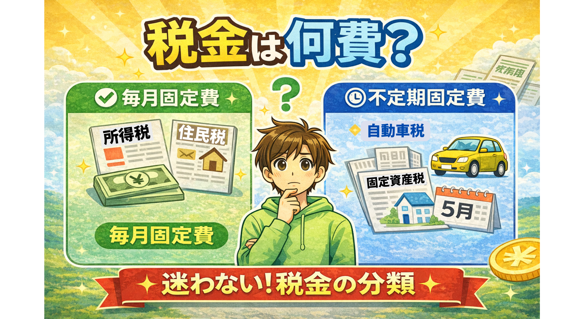 税金って何費？