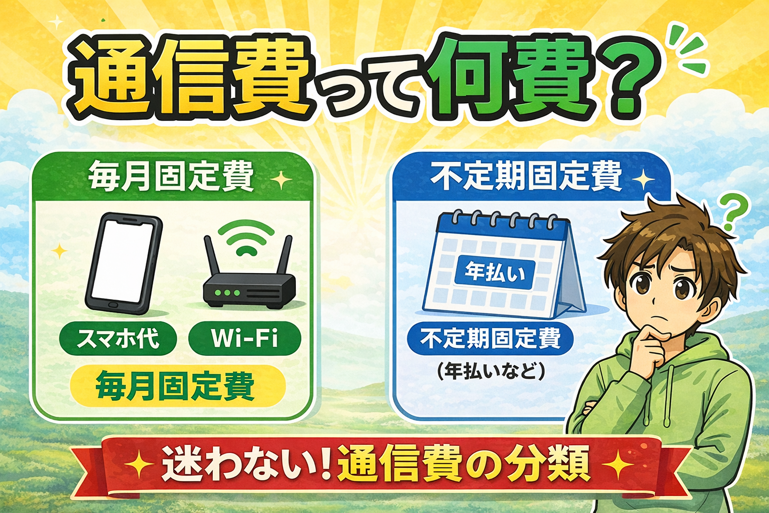 通信費って何費？