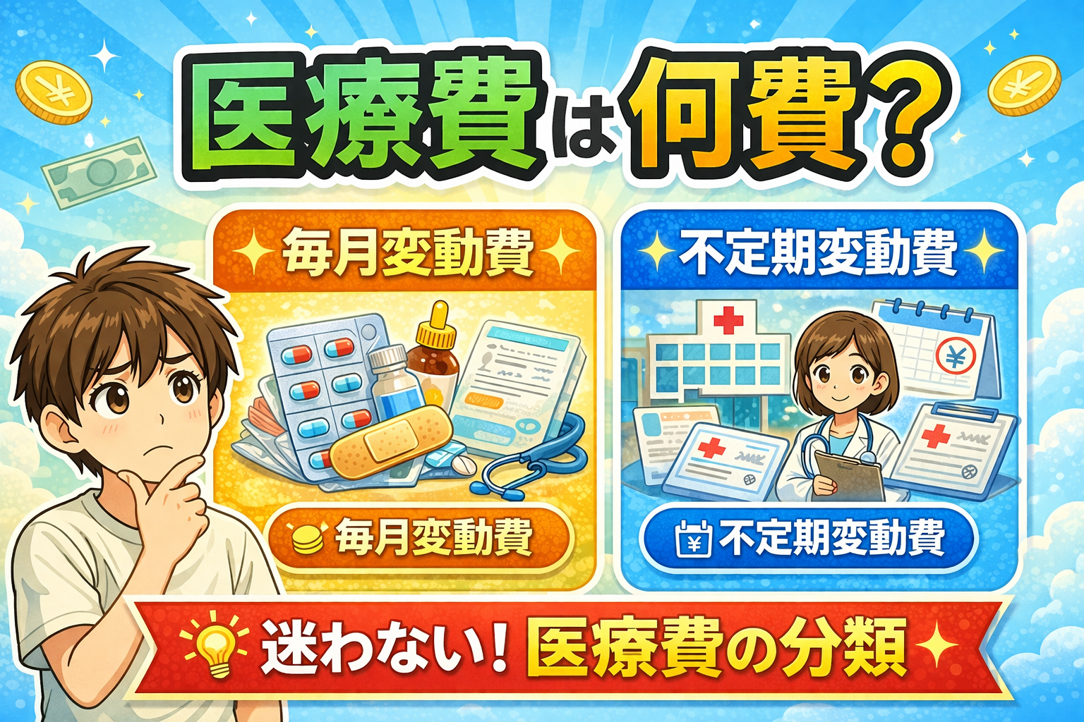 医療費は何費？