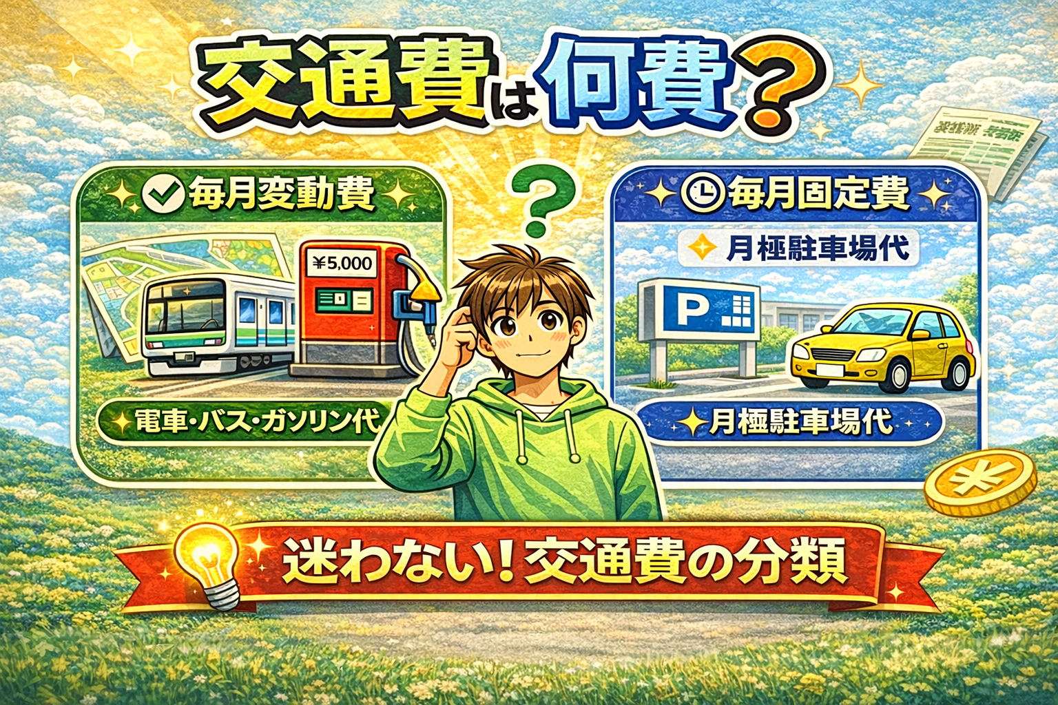 交通費は何費？