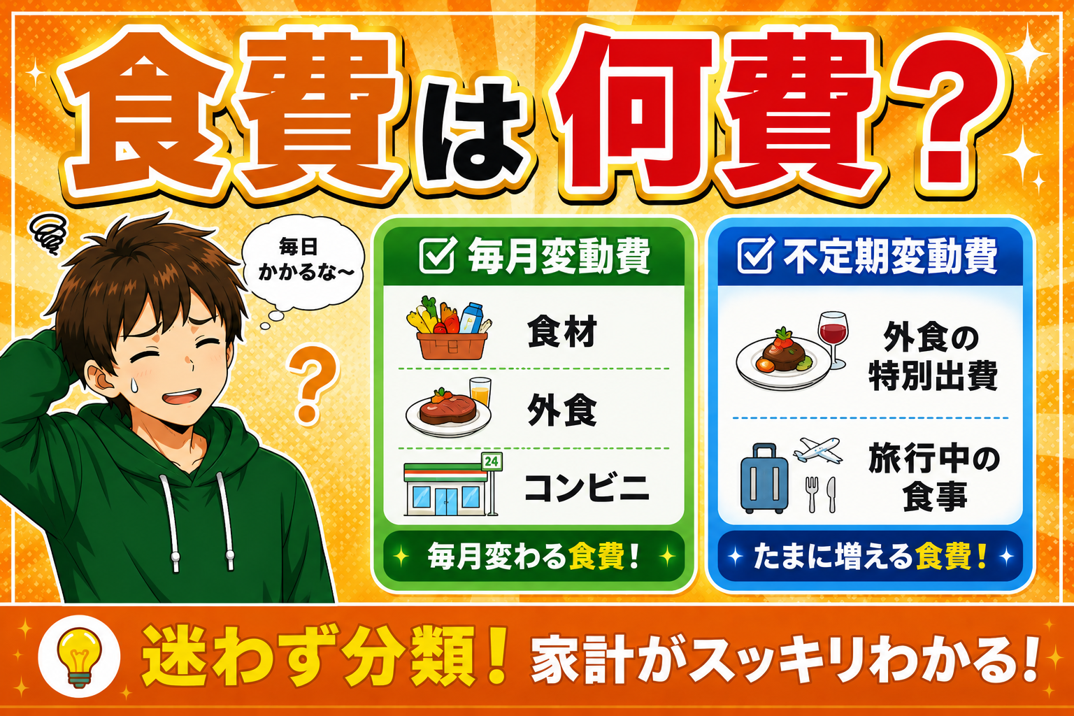 食費は何費？