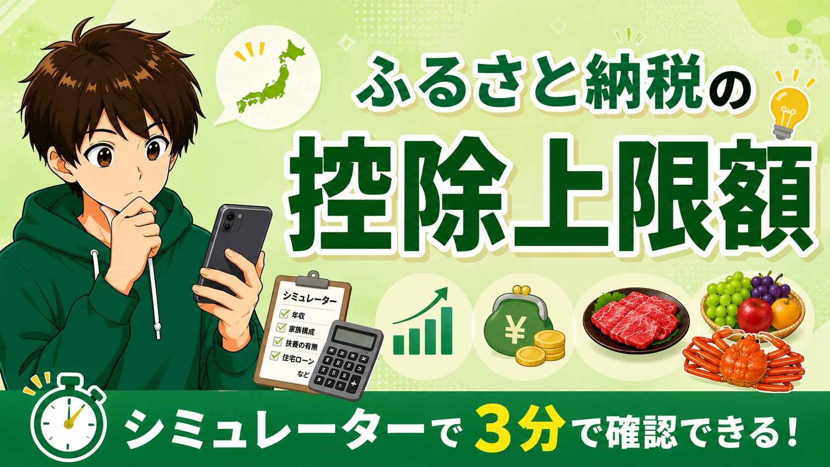 ふるさと納税の控除上限額